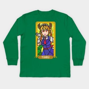 Tohru - Kobayashi-san Chi No Maid Dragon Kids Long Sleeve T-Shirt